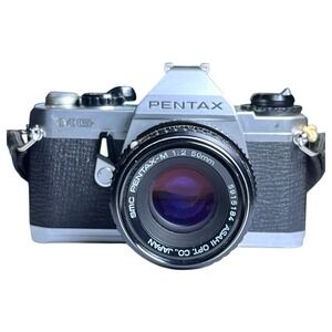 Pentax MG 35mm Film Camera with Pentax-M 50mm 1:2 lens
